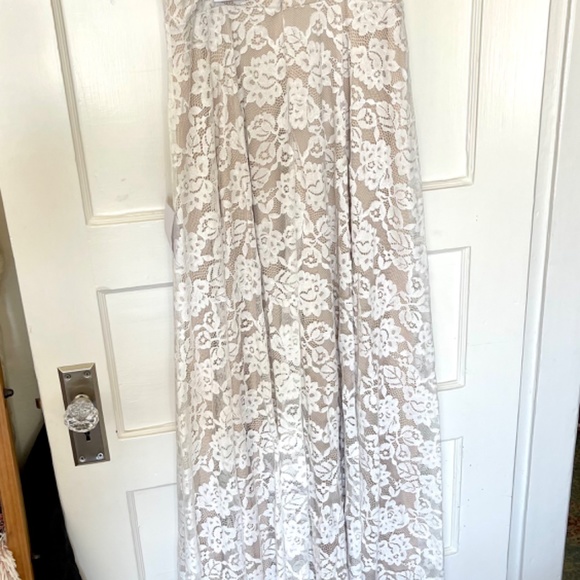 Lulus white lace dress - Picture 4 of 4
